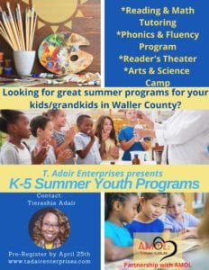 K-5 Summer Programs